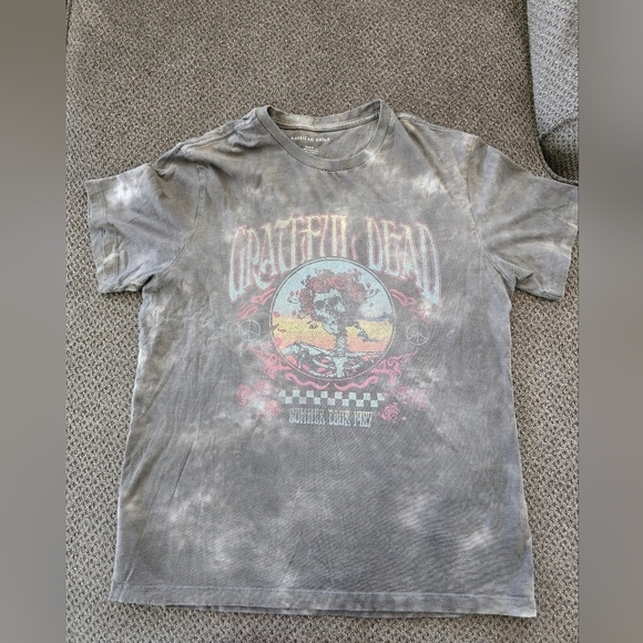 Grateful Dead T Shirt Adult Med Tie Dye American Eagle Repro Summer Tour… - Picture 4 of 12